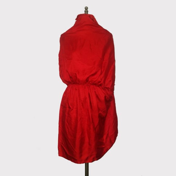 Embroidered Lace Strapless Bustier Dress XS - Picture 10 of 10